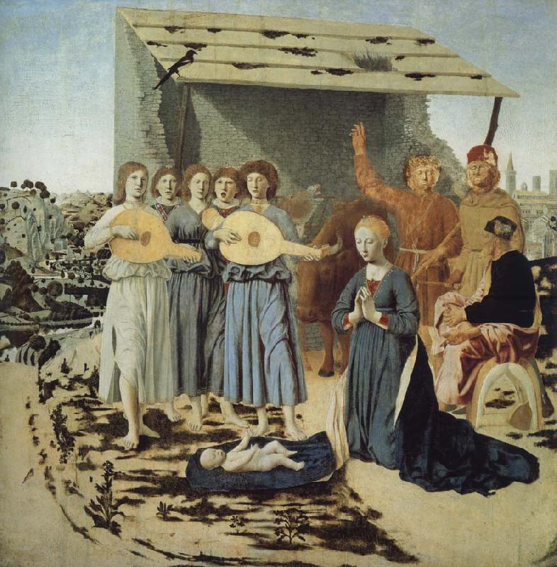 Piero della Francesca The Nativity oil painting image